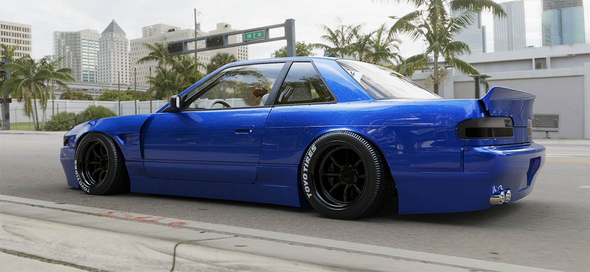 GReddy - Rocket Bunny PS13 (V1) Aero- Nissan Silvia Coupe - 17020238