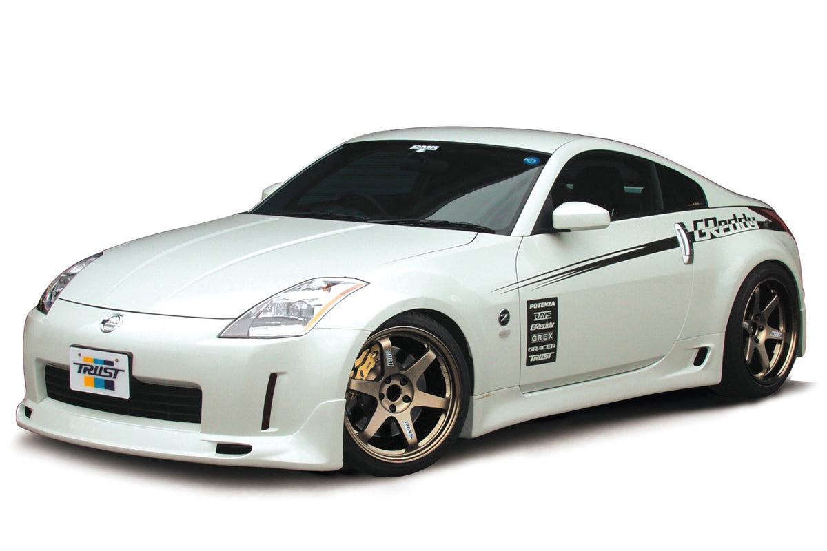 GReddy - Nissan 350Z (Z33) GReddy GRacer Lip, Side Skirt, Rear Under - 17020236