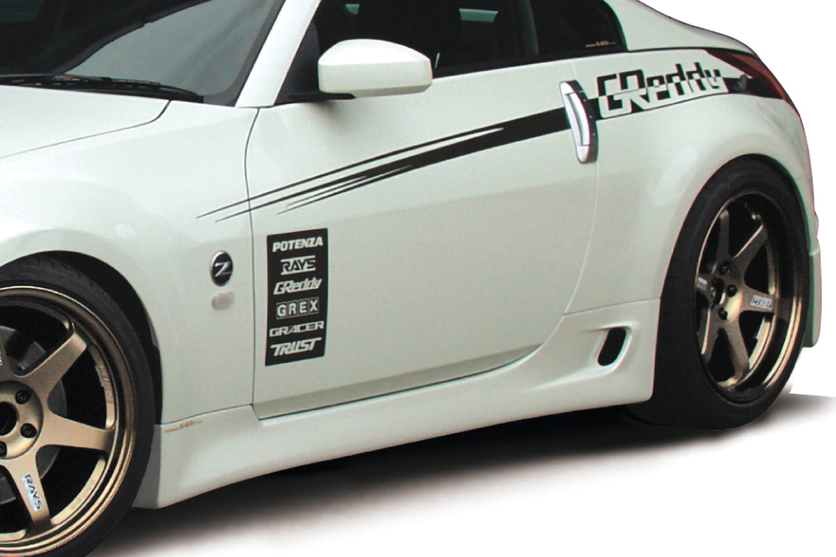 GReddy - Nissan 350Z (Z33) GReddy GRacer Lip, Side Skirt, Rear Under - 17020236