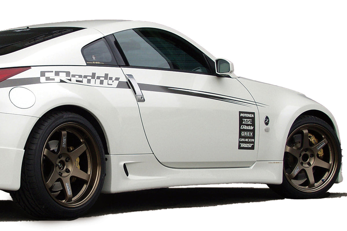 GReddy - Nissan 350Z (Z33) GReddy GRacer Lip, Side Skirt, Rear Under - 17020236