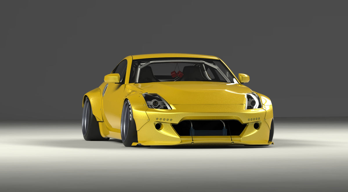 GReddy - Rocket Bunny Z33 (V1) Aero - Nissan 350Z - 17020359