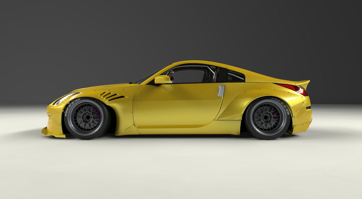 GReddy - Rocket Bunny Z33 (V1) Aero - Nissan 350Z - 17020359