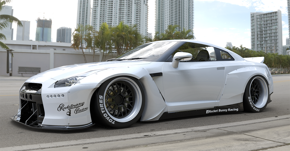 GReddy - Pandem R35 (V2) (V2.5) Aero - Nissan GT-R - 17020612