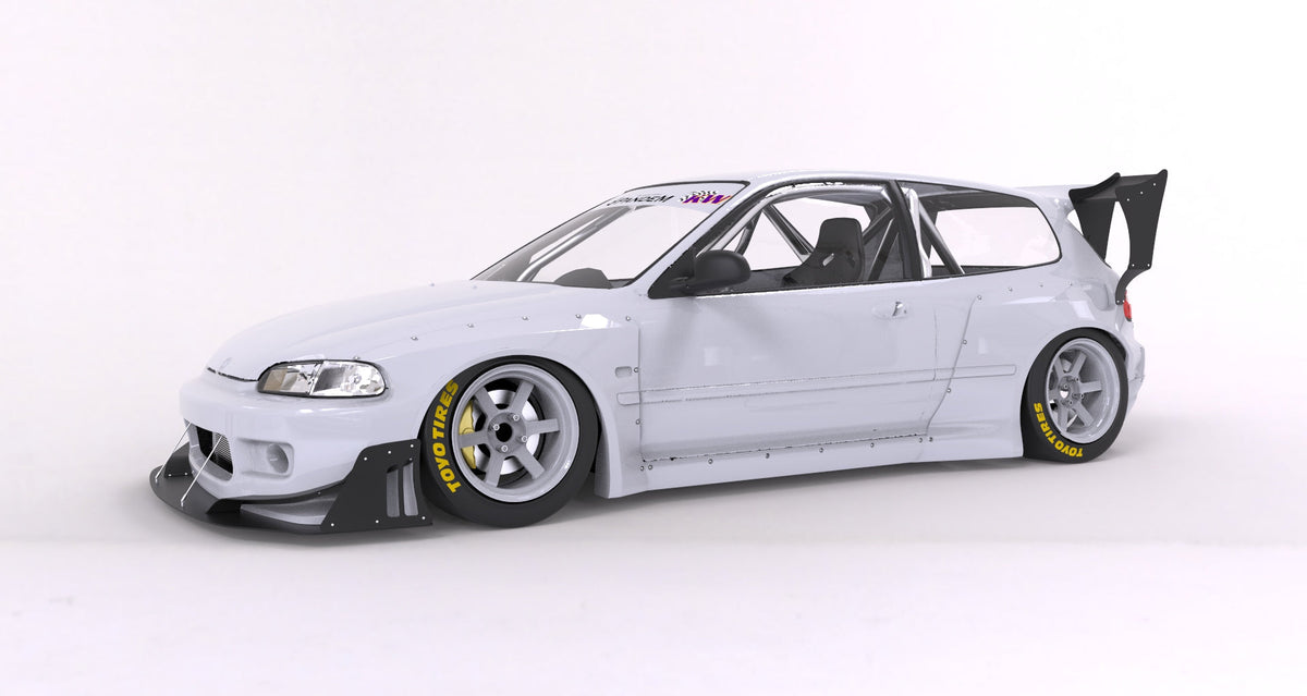 GReddy - Pandem EG (V1) (V1.5) Aero - Honda Civic - 17050122