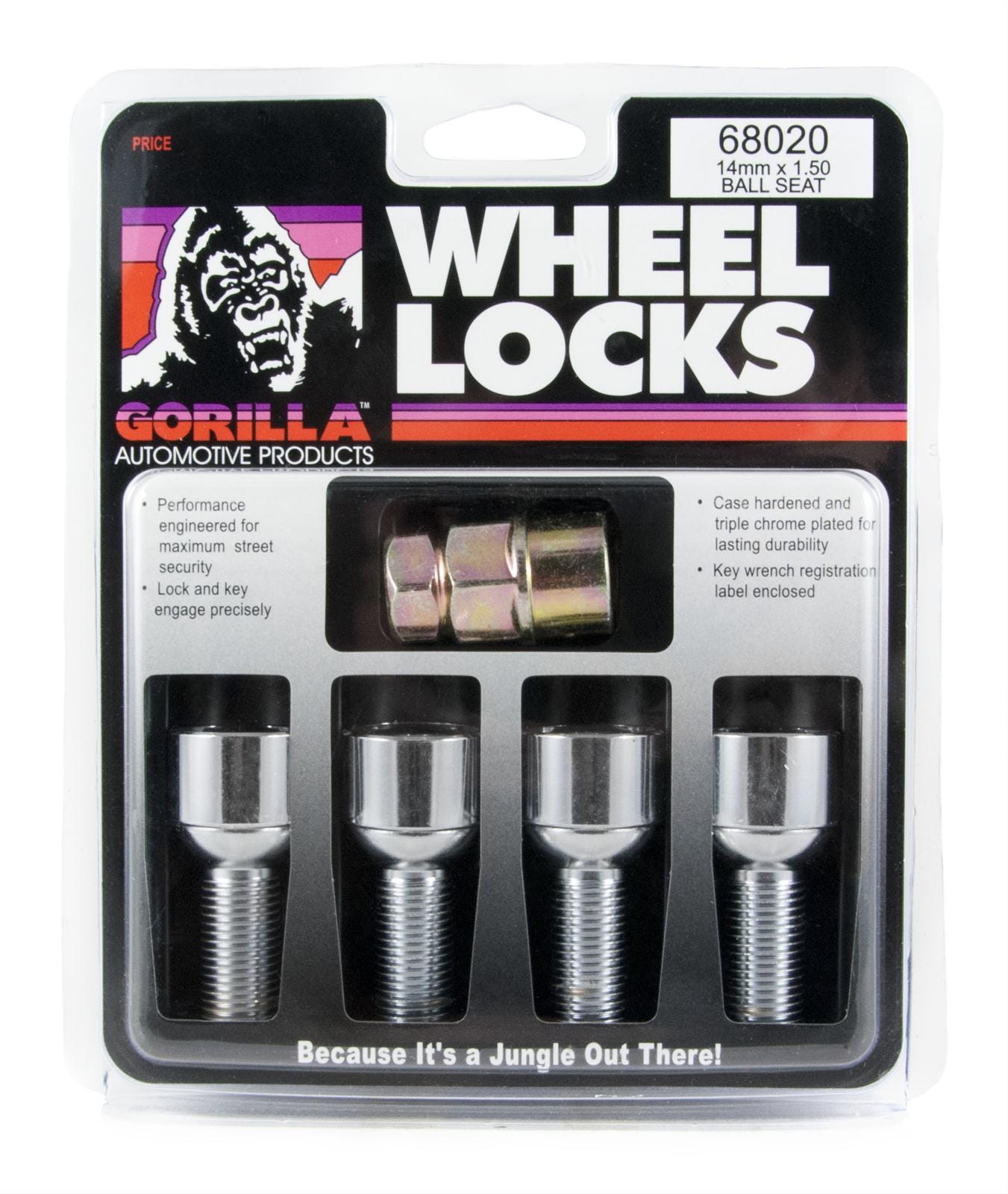Gorilla Automotive - Gg Bolt Lock Ball 12-1.50 CHR 28mm - 000000000000068172