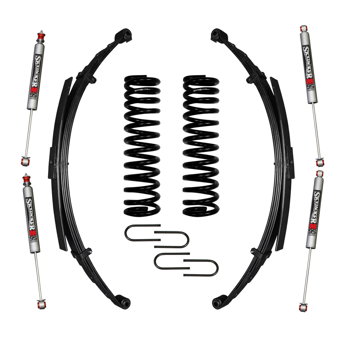 Skyjacker 5" 66-77 BRONCO SYSTEM - 174EBKS-M