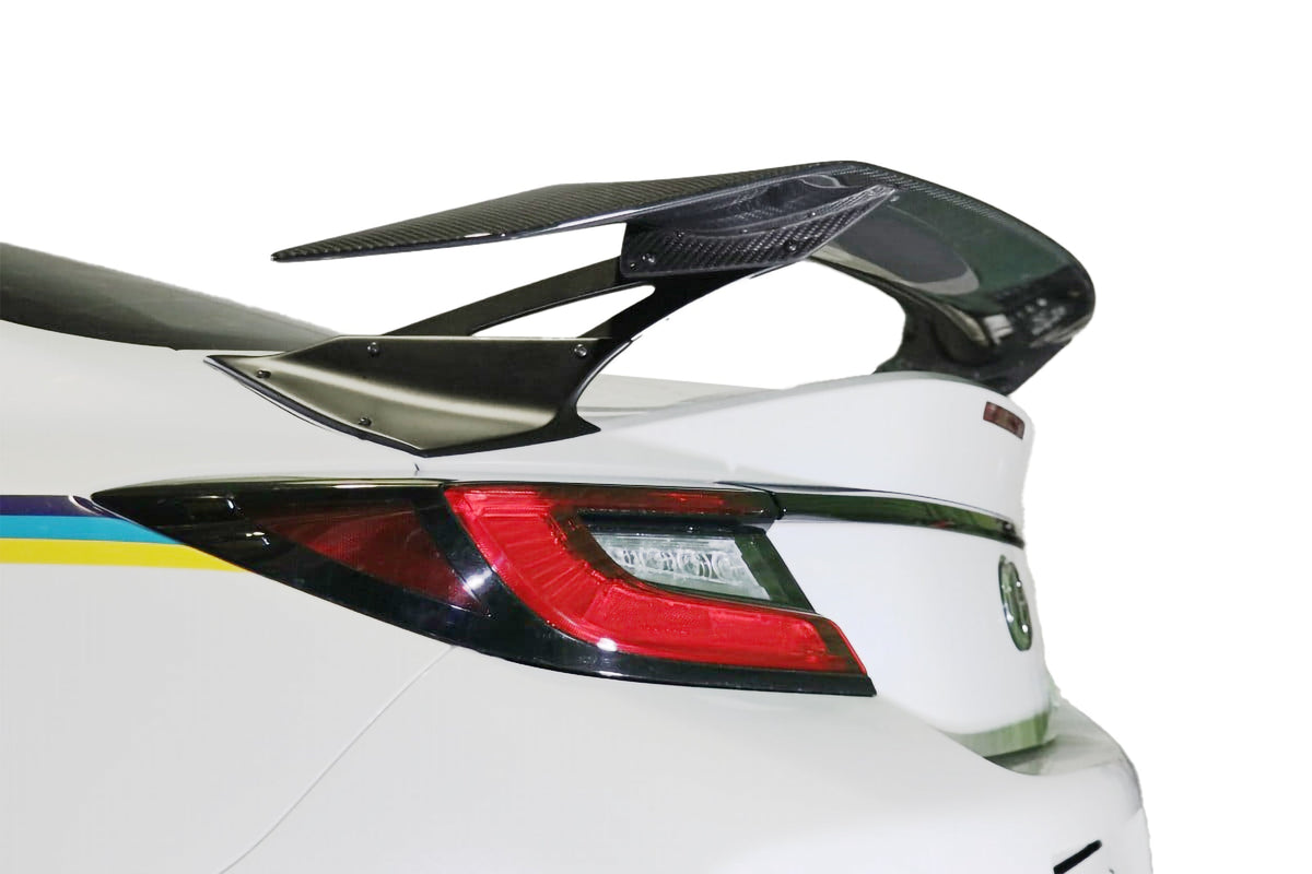 GReddy X Voltex 22 Toyota GR86 Aero Kit ZN8/DN8 Rear Wing Side Mount CFRP - 17510237
