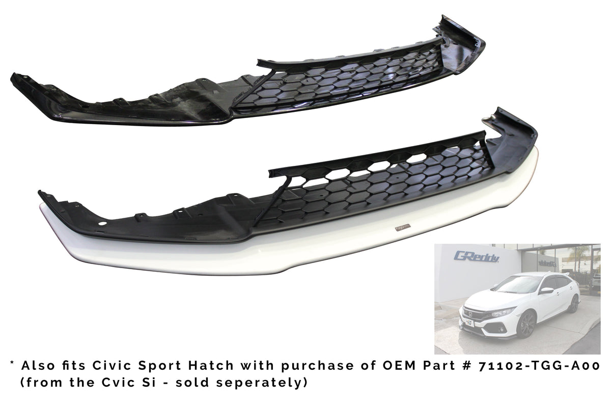 GReddy - GReddy Front Lip Spoiler (FC) Civic Si (FRP or Carbon) - 17550100