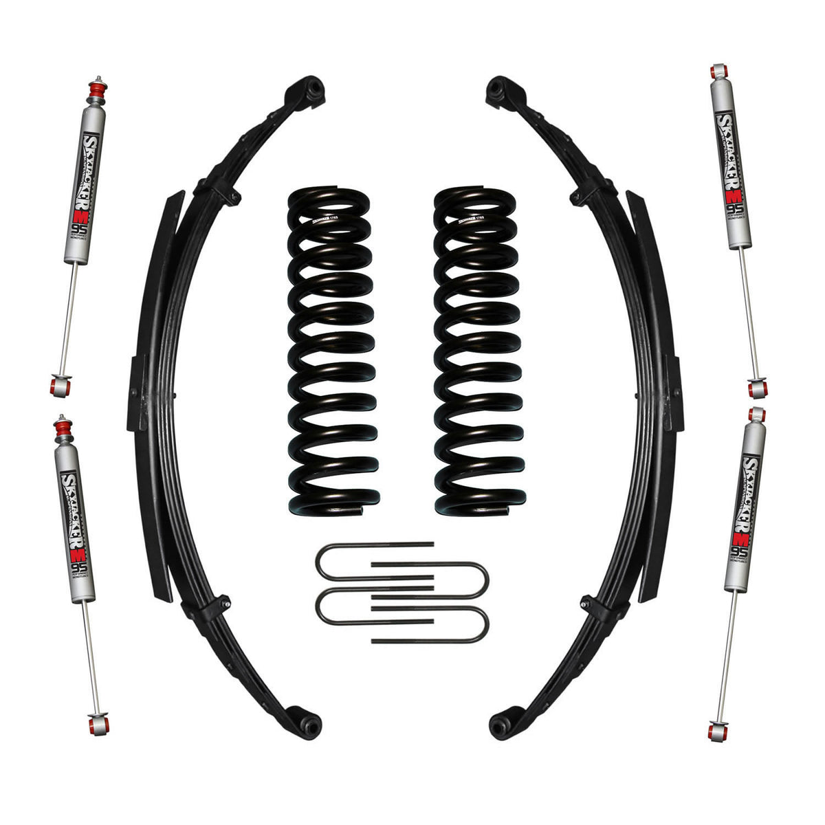 Skyjacker 7" 66-77 BRONCO SYSTEM - 176EBKS-M