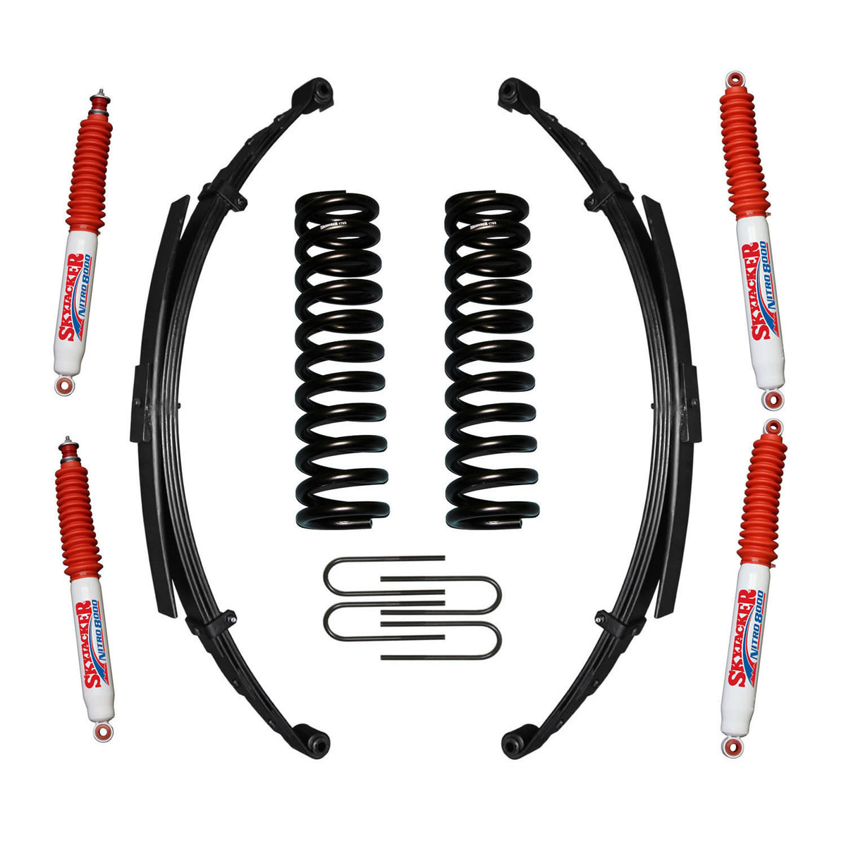 Skyjacker 7" 66-77 BRONCO SYSTEM - 176EBKS-N