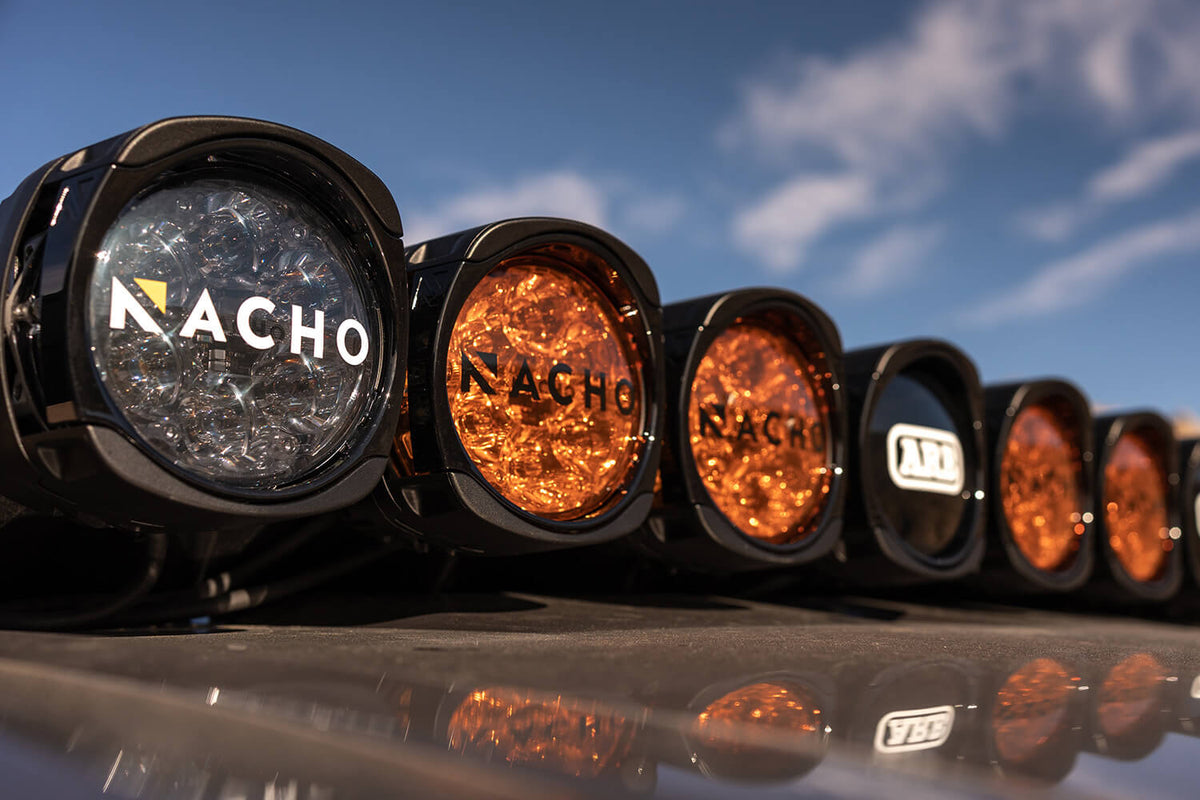 ARB 16-23 Toyota Tacoma BASE Rack NACHO Quatro Light Adaptor Kit - 1780860