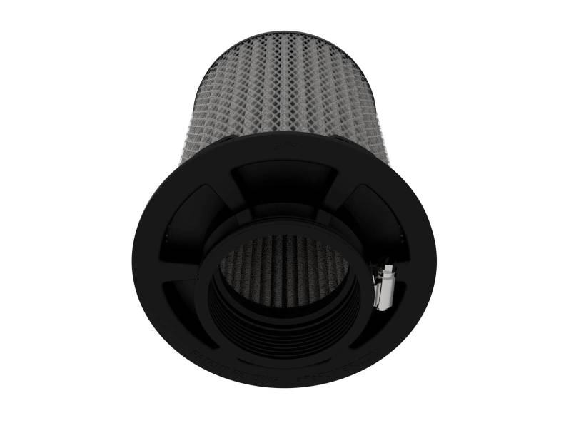 aFe MagnumFLOW Air Filters 3in F x 5-1/2in B x 5-1/4in T (Inverted) x 8in H - Pair - 20-91203DM
