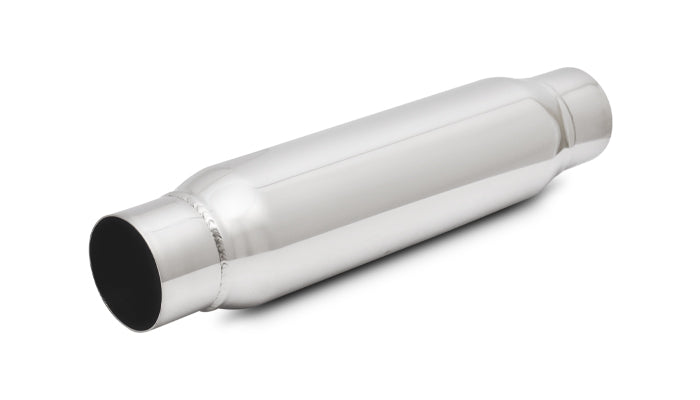 Vibrant SS Resonator (Standard Design) 2.5in inlet/outlet x 12in long - 1792