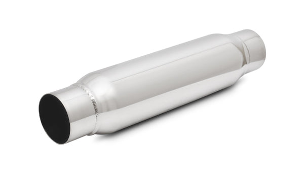Vibrant SS Resonator (Standard Design) 2.5in inlet/outlet x 12in long - 1792