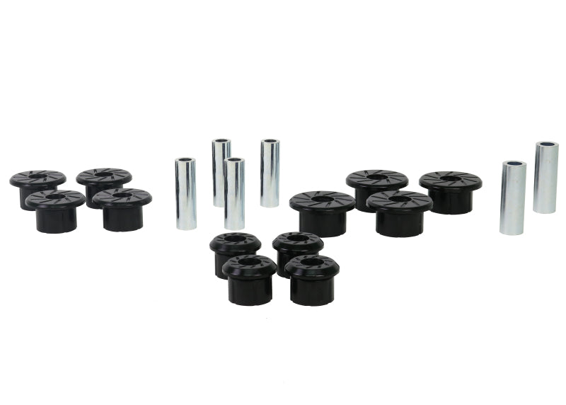 Whiteline 1999-2018 Chevrolet Silverado 1500 Spring - Eye Front/Rear And Shackle Bushing - W73821