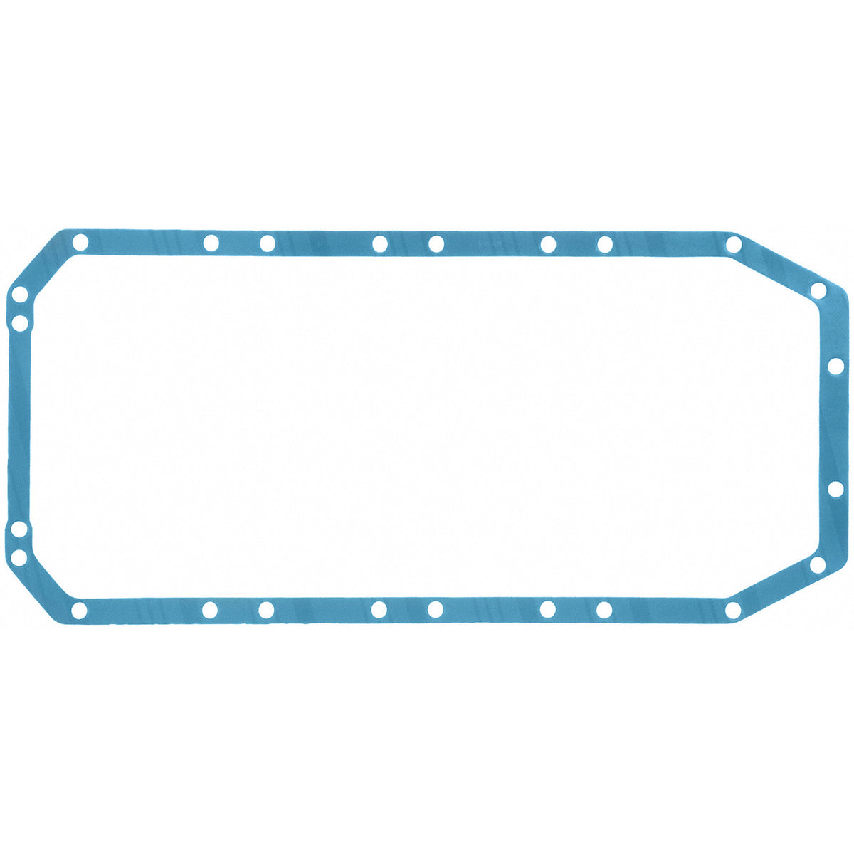 Fel-Pro 1838 Engine Oil Pan Gasket Set Composite material w/steel core and silicone coating - front view