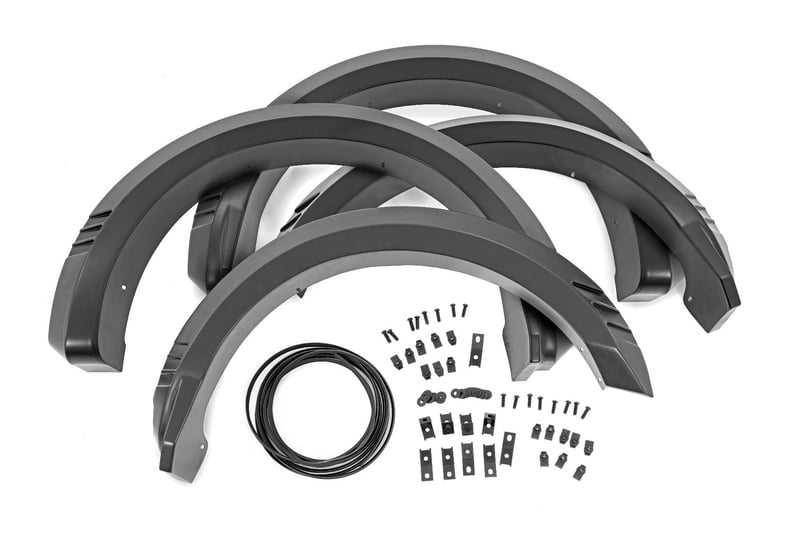 Rough Country - Fender Flares - SF1 - YZ Oxford White - Ford F-150 2WD/4WD (2021-2025) - F-F320210A-YZ