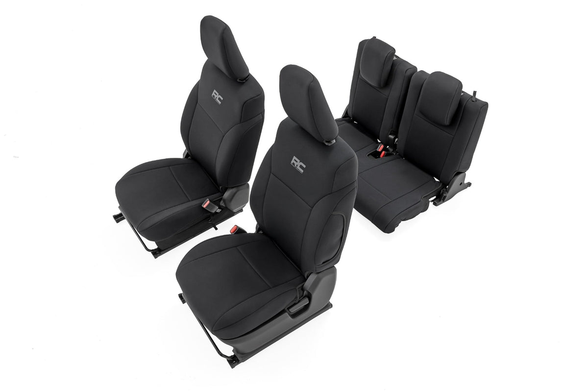 Rough Country - Seat Covers - Front & Rear - Suzuki Jimny (2-Door) (2018-2025) - 91072