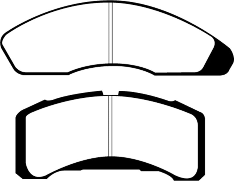 EBC 78-83 Ford Fairmont 2.3 Redstuff Front Brake Pads - DP31151C