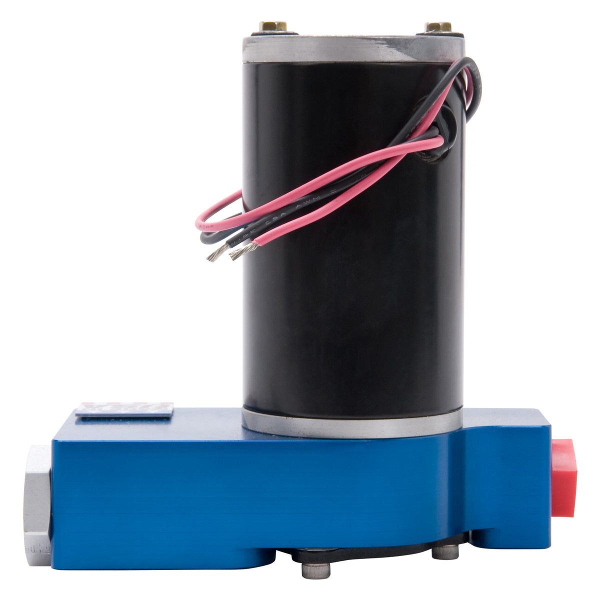 Edelbrock Fuel Pump Electric Quiet-Flo Carbureted 160GPH 1/2In In 1/2In Out 160 GPH Blue - 182062