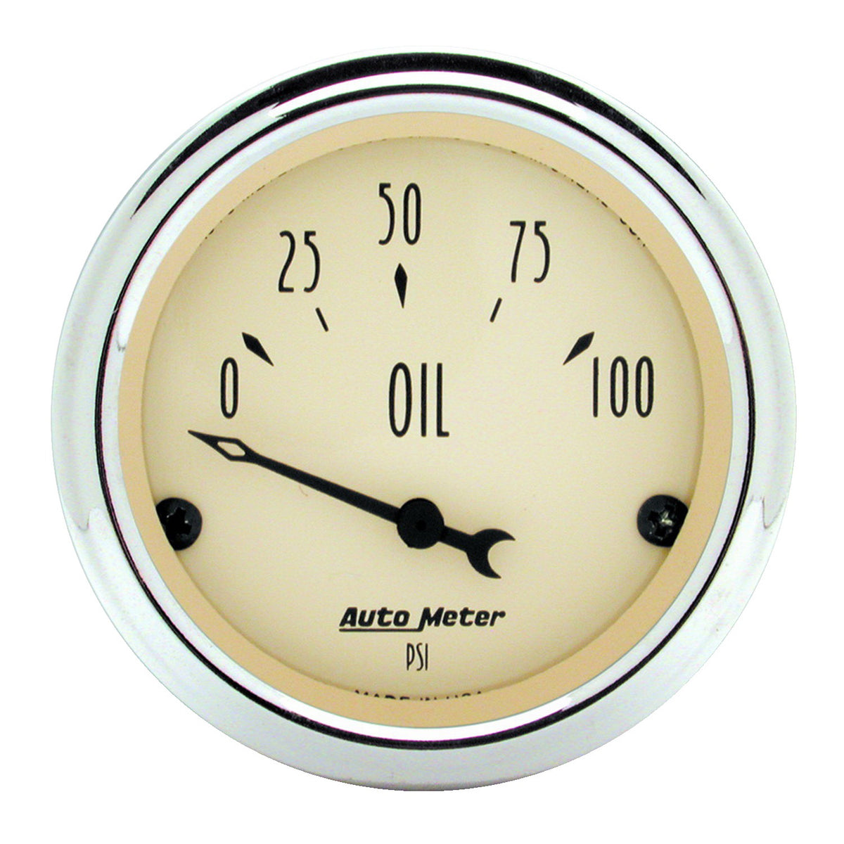 Autometer 6 Gauges Direct-Fit Dash Kit 64-66 Chevy - Antique Beige - 7043-AB