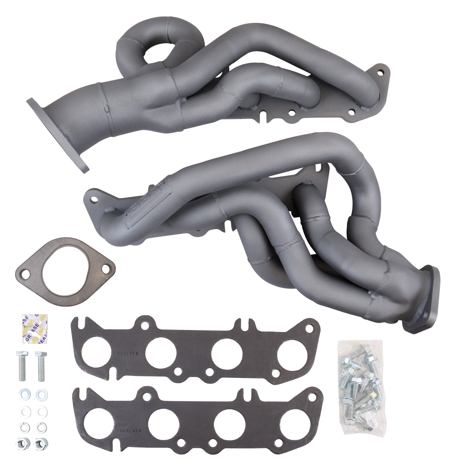 BBK 2015-16 Ford Mustang GT 5.0L 1-3/4 Tuned LenGTh Header System (Chrome) - 1848