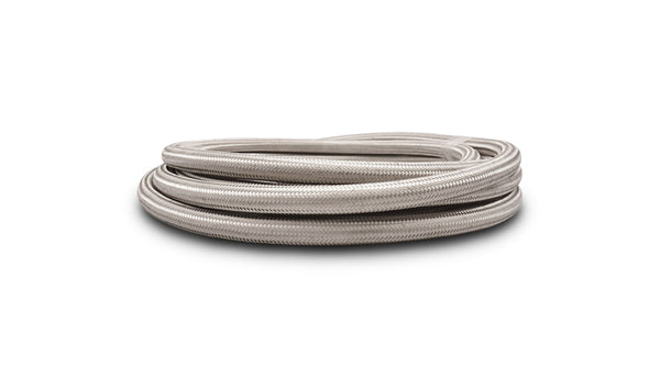 Vibrant Stainless Steel Braided Flex Hose w/PTFE Liner AN -16 (10ft Roll) - 18526