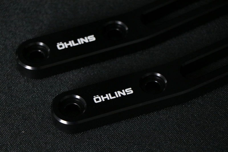 Ohlins 14-26 Harley FL Touring STX 36 Twin Blackline 13in Blk Reservoir Shocks - Heavy Duty Springs - HD 051S2