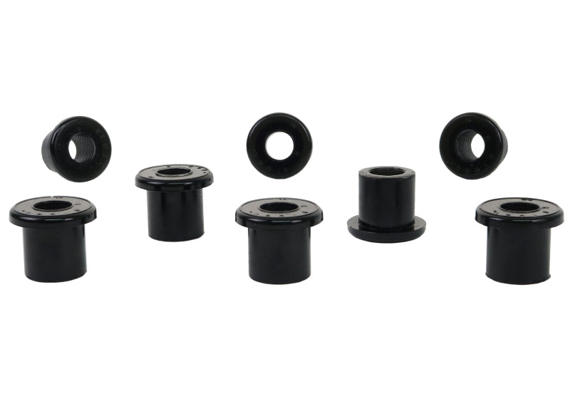 Whiteline Plus 86-11/05 Toyota Frontier / 2/97-11/05 XTerra Rear Spring - Eye Rear &amp; Shackle Bushing - W71060