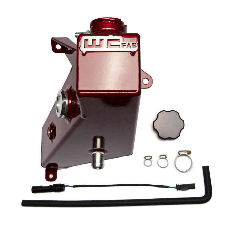 Wehrli 2025+ Cummins 6.7L OEM Placement Coolant Tank - WCFab Red - WCF100848-RED