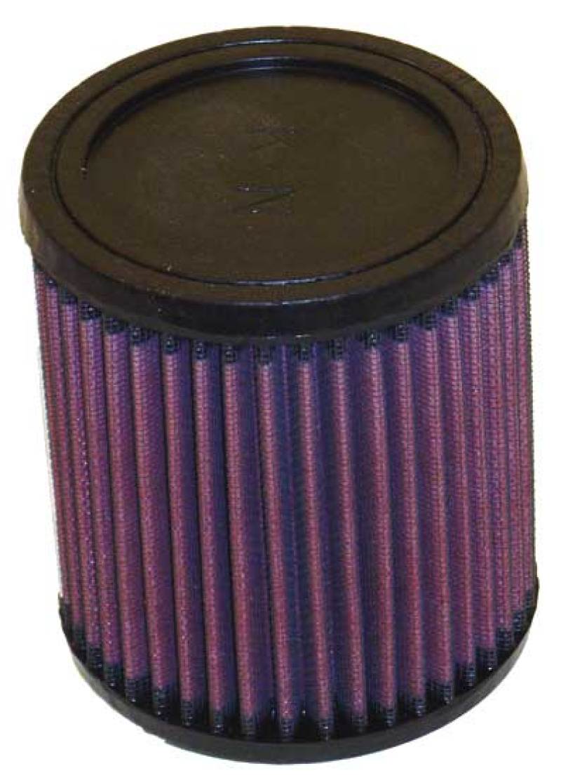 K&N Universal Rubber Filter 2-7/16in Flange ID x 4-1/2in OD x 4-5/16in OD-T 5in Height - RU-0840 by K&N Engineering - front v