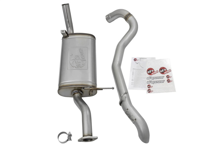 aFe MACHForce XP 3in SS Cat-Back Hi Tuck Exhaust 97-16 Nissan Patrol (Y61) I6-4.8L - 49-46123