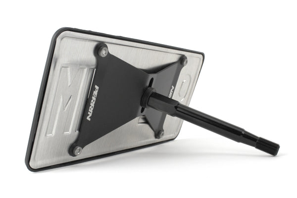 Perrin 2022+ Subaru Forester Wilderness License Plate Holder - PSP-BDY-208 by Perrin Performance - front view