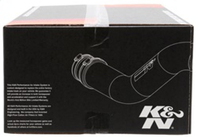 K&N 18-19 Ford F-150 EcoBoost V6-3.5L F/I Performance Air Intake System - 57-2601 for 2018-2020 Ford Expedition - side view