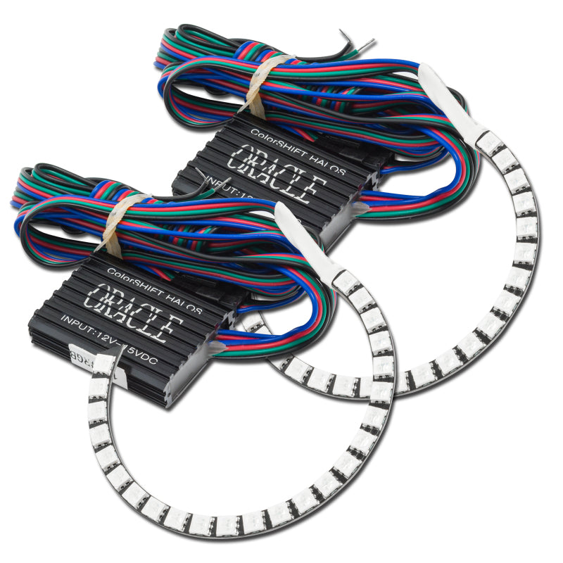 Oracle 16-18 Chevy Camaro RS Headlight Projector Halo Kit - w/ Simple Controller SEE WARRANTY - 1319-504