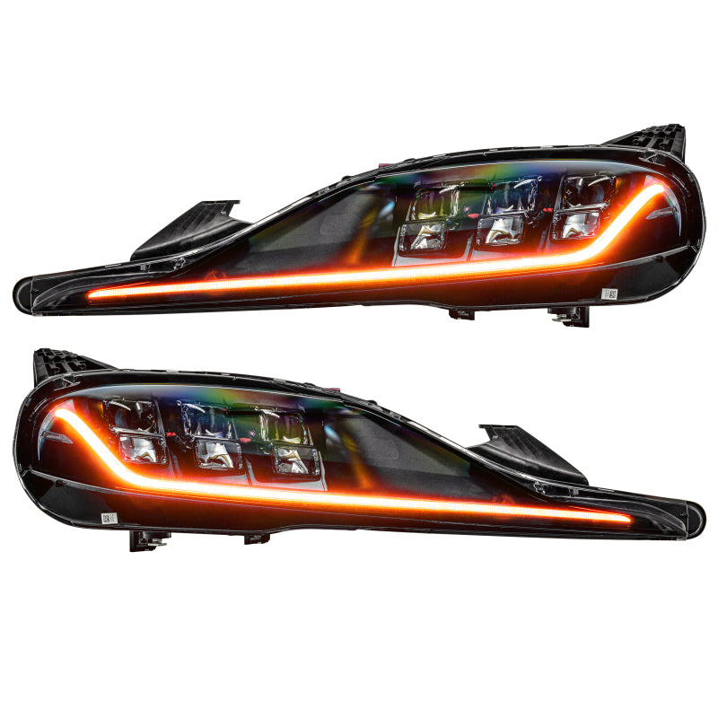 Oracle 20-21 Toyota Supra GR RGB+A Headlight DRL  Kit - ColorSHIFT w/ BC1 Controller SEE WARRANTY - 1400-335