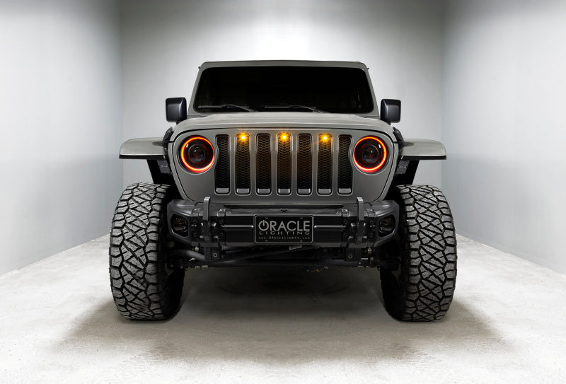 Oracle Oculus Bi-LED Projector Headlights for Jeep JL/Gladiator JT - w/ BC1 Controller SEE WARRANTY - 5839-335