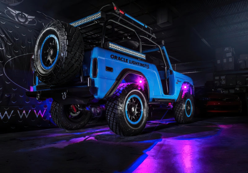 Oracle Bluetooth + RF Underbody Rock Light Kit - 8 PCS - ColorSHIFT SEE WARRANTY - 5819-333