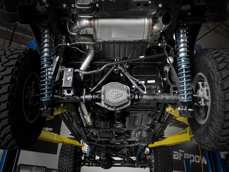 aFe MACHForce XP 18-20 Jeep Wrangler (JL) L4-2.0L (t) 3in 409 SS Cat-Back Hi-Tuck Exhaust - 49-48079