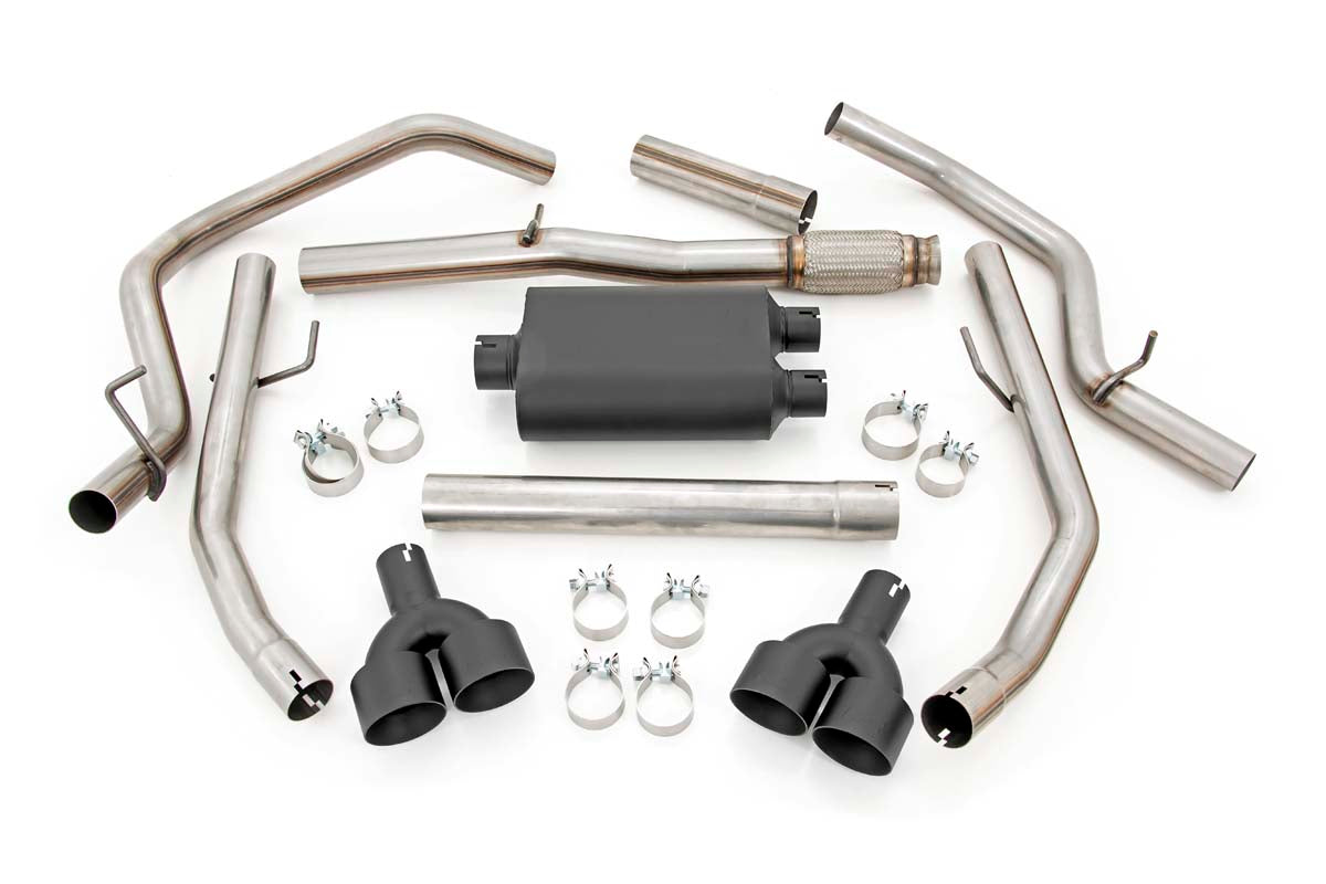 Performance Cat-Back Exhaust | 6.2L | 5&#39;8&quot; &amp; 6&#39;6&quot; Bed | Chevy/GMC 1500 (19-24)