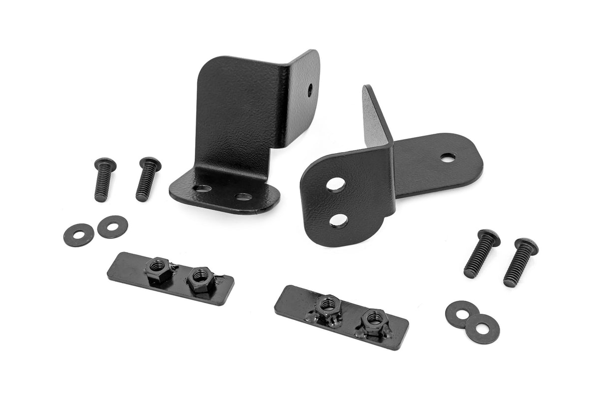 LED Light | Rear Mount | 2&quot; Black Pair | Spot | Polaris Ranger 1000/Ranger XP 1000