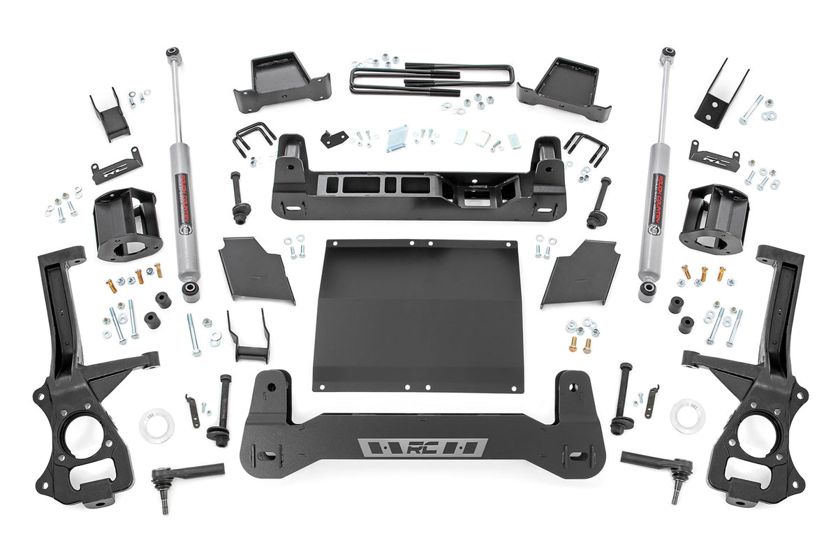 4 Inch Lift Kit | Diesel | Chevy Silverado &amp; GMC Sierra 1500 4WD (2019-2024)