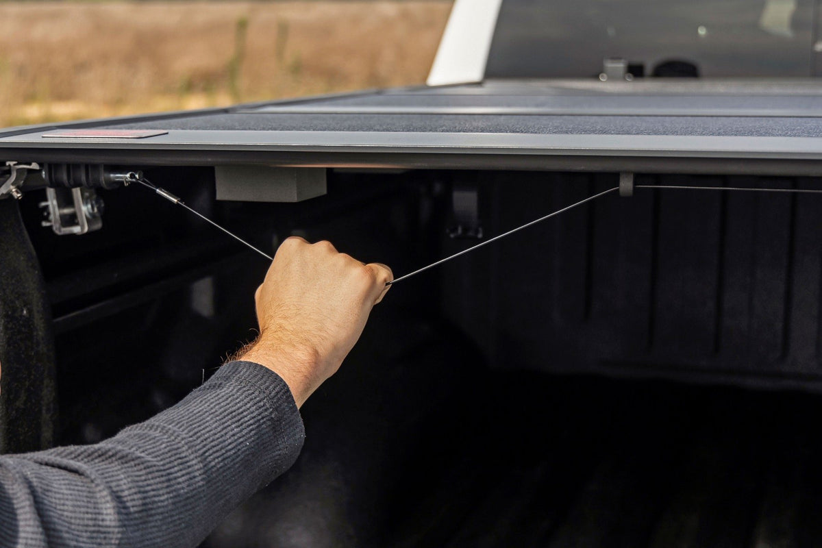 Rough Country - Hard Low Profile Bed Cover -6&#39;4&quot; - No Rambox - Ram 1500 (19-23)/1500 TRX (21-23) - 47320650