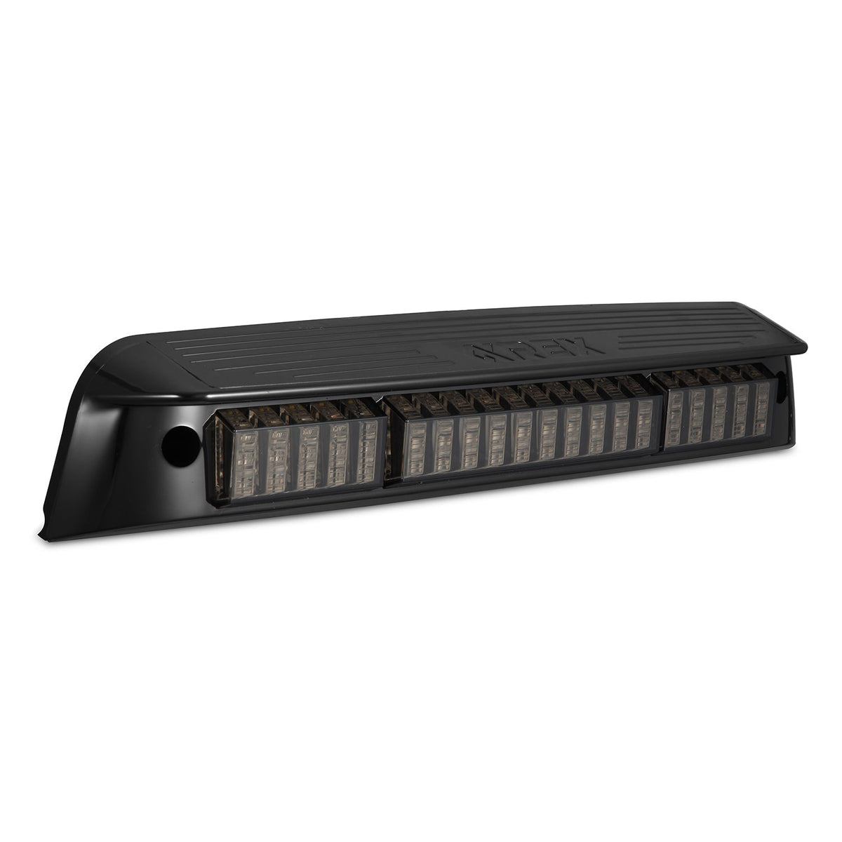 AlphaRex 19-26 Ram 1500 NOVA-Series Prismatic LED Third Brake Light - Alpha-Black - 220087 by AlphaRex - angle view