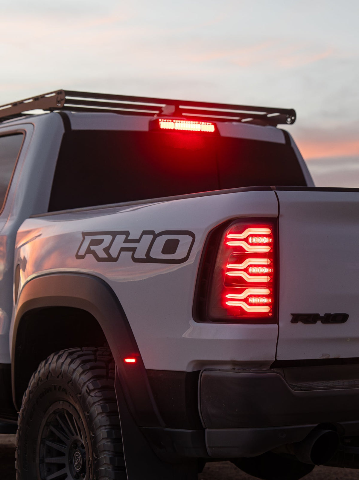 AlphaRex 19-26 Dodge Ram 1500 LED 3rd Brake Light - Black - 220086