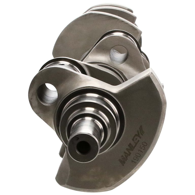 Manley Chevrolet Small Block Forged Crankshaft - 3.750in Stroke - 190150