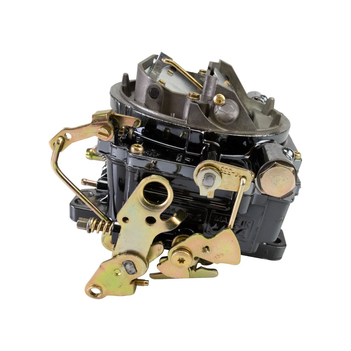 Edelbrock Carburetor AVS2 Series 650 CFM Electric Choke - Black Plasma Finish - 1906-BP