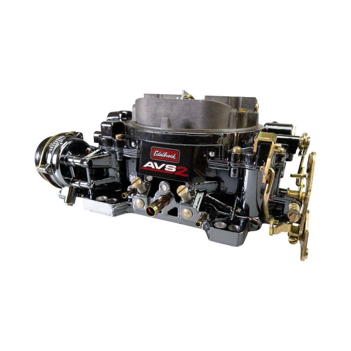 Edelbrock Carburetor AVS2 Series 650 CFM Electric Choke - Black Plasma Finish - 1906-BP