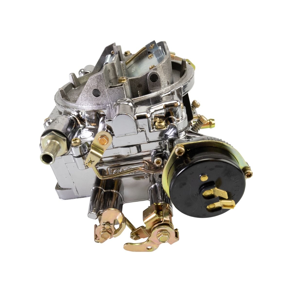 Edelbrock AVS2 650 CFM Carburetor Electric Choke - Chrome Plasma Finish - 1906-CP