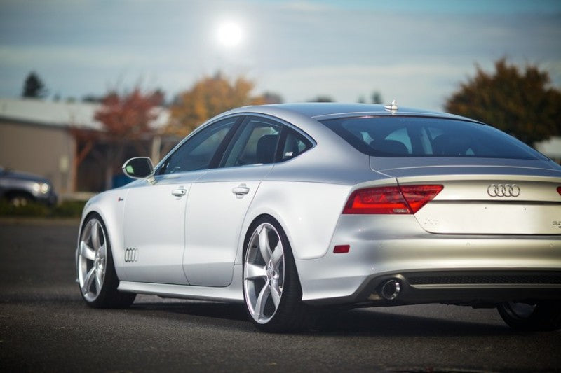 AWE Tuning Audi C7 A7 3.0T Touring Edition Exhaust - Dual Outlet Chrome Silver Tips - 3015-32070
